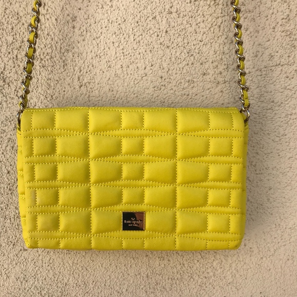 Kate Spade quilted leather cross body bag - Picture 6 of 7